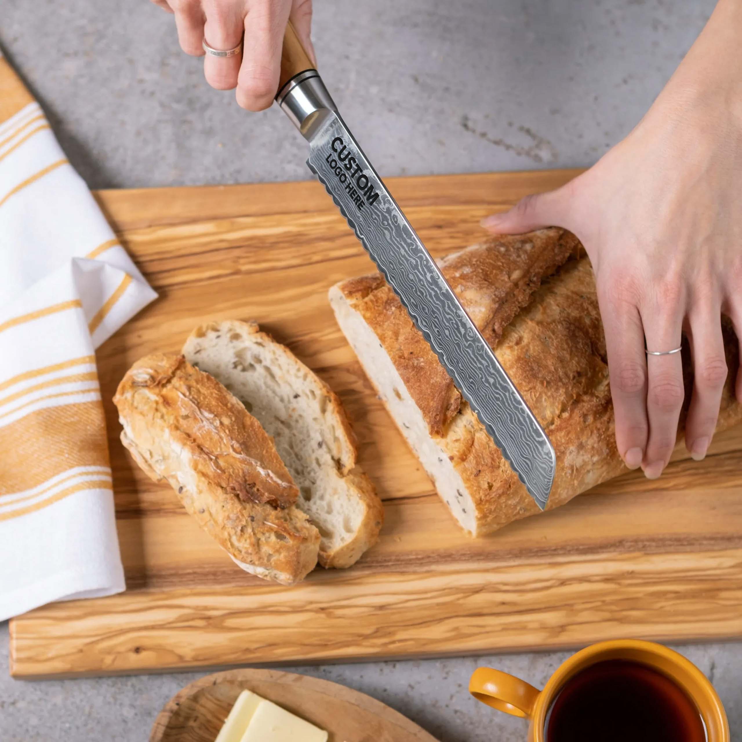 Custom Logo Bread Knife Gift Box - Image 2