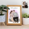 Custom Digital Watercolor Family Portrait Sketch