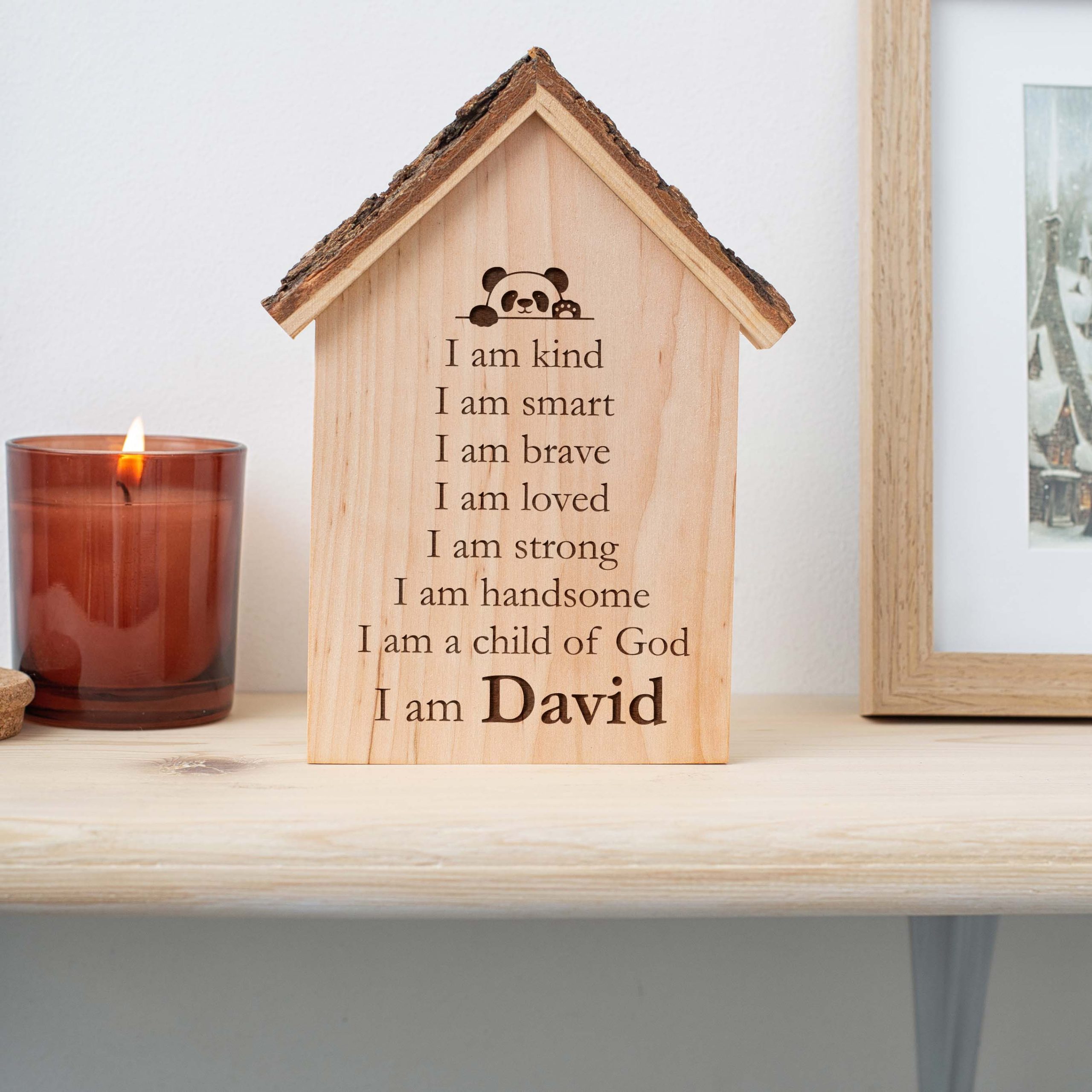 Personalized Kids’ Affirmation Sign
