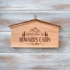 Personalized Rustic Cabin Sign