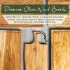 Personalized Olive Wood Cutting Board