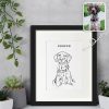 Custom Digital Watercolor Pet Portrait