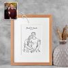 Custom Digital Watercolor Pet Portrait