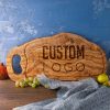 Olive Wood Steak Board with Logo
