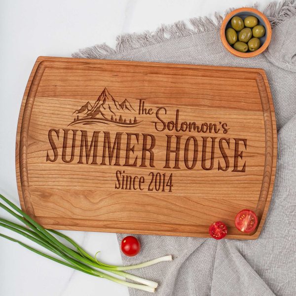 House warming cutting boards for sale