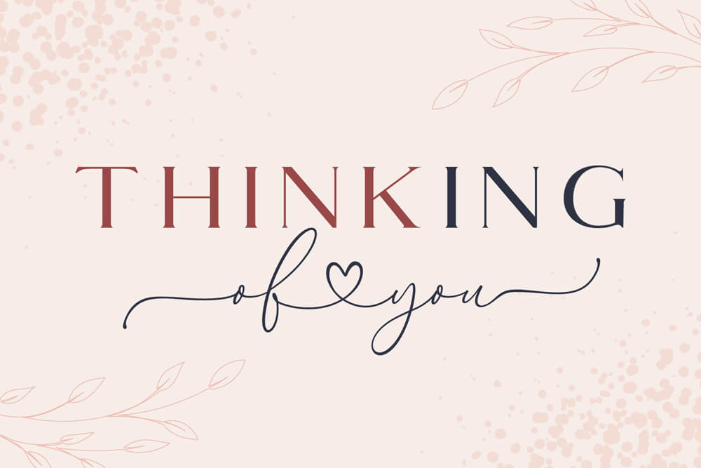 Thinking of you