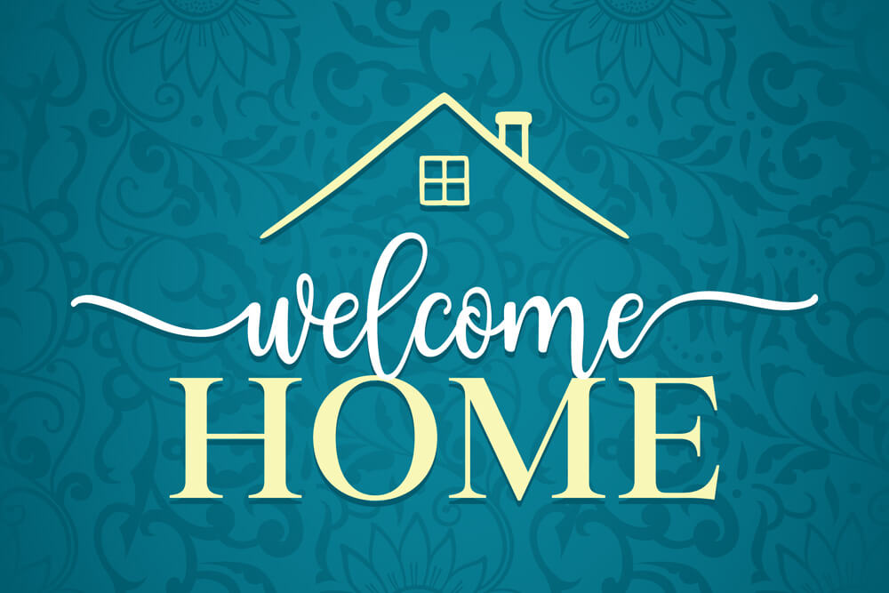 Welcome home for realtor gifts