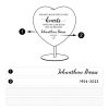 Personalized Memorial Heart with Engraving - Image 2