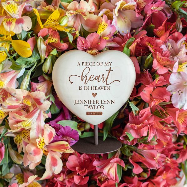 Pet Memorial Wooden Heart