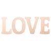 Wood Love Letters Cutout Sign