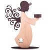 Forest Decor Angel Tealight Candle Holder