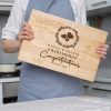 Personalized Cutting Board with Hearts