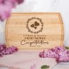 Personalized Cutting Board with Hearts