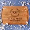 Personalized Mr. and Mrs. Cutting Board