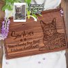 Pet Portrait Engraved Cat Cutting Board