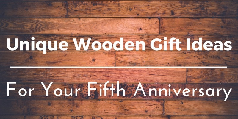 Wooden anniversary sign