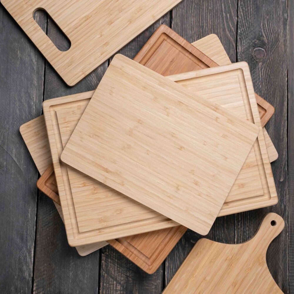 Client Gifts wooden cutting board