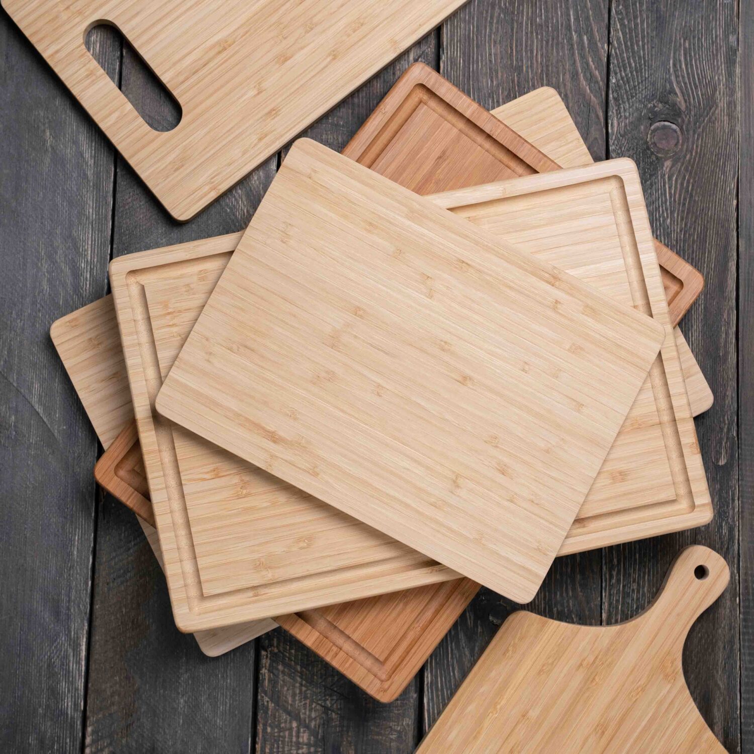 Client Gifts wooden cutting board