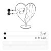 Mr. & Mrs. Wooden Heart – Custom Names & Est. Date - Image 2