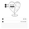 Couple’s Wooden Heart – Initials & Date Keepsake - Image 2