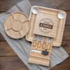 Logo Charcuterie Bamboo Set with Tray