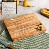 Personalized Olive Wood Cutting Board with Recipe Engraving