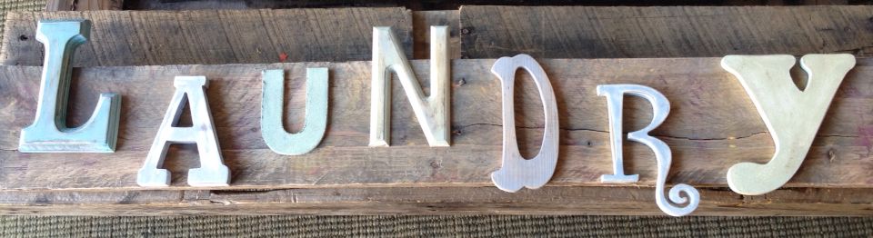 Wooden Letter Signs