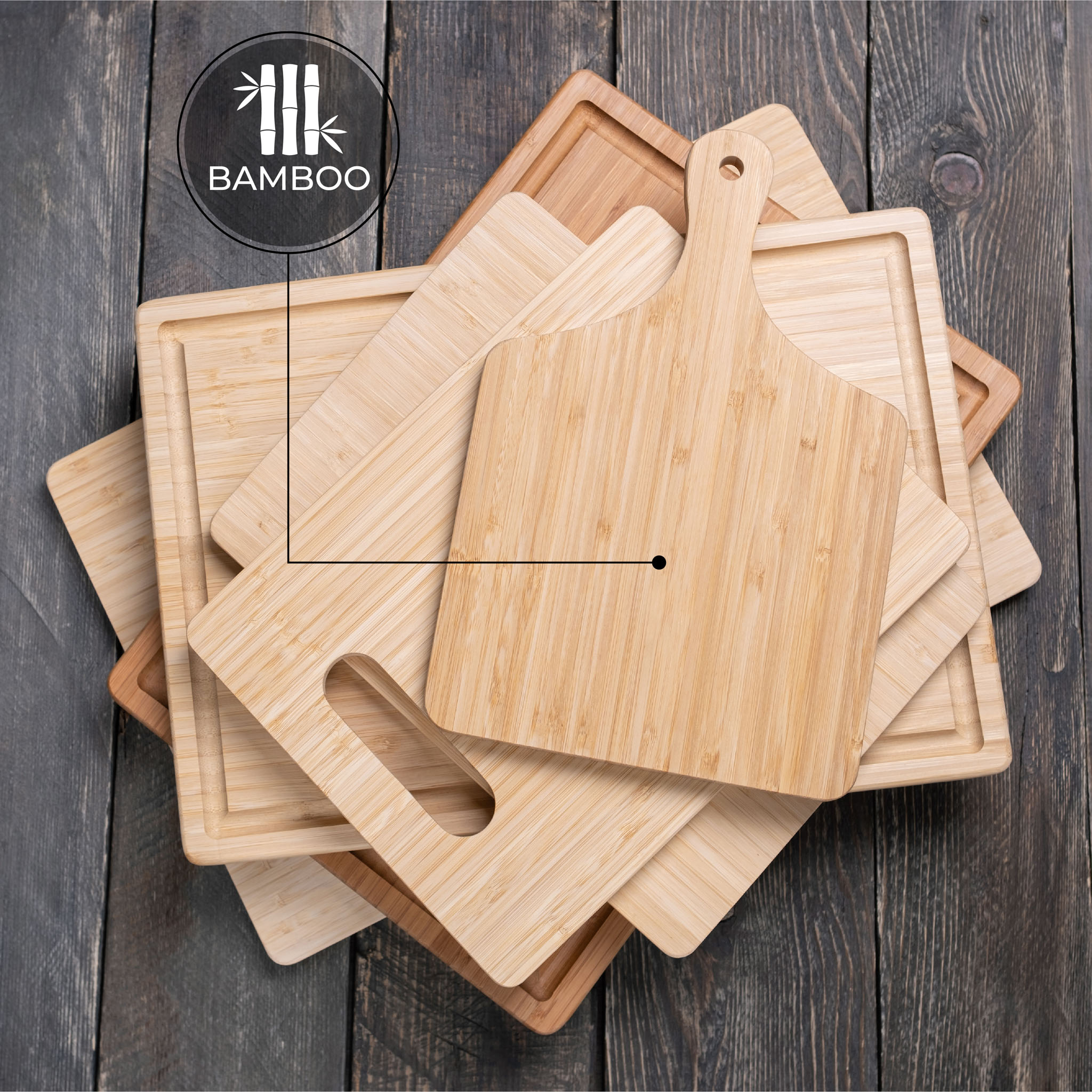 Cutting Board with Handle