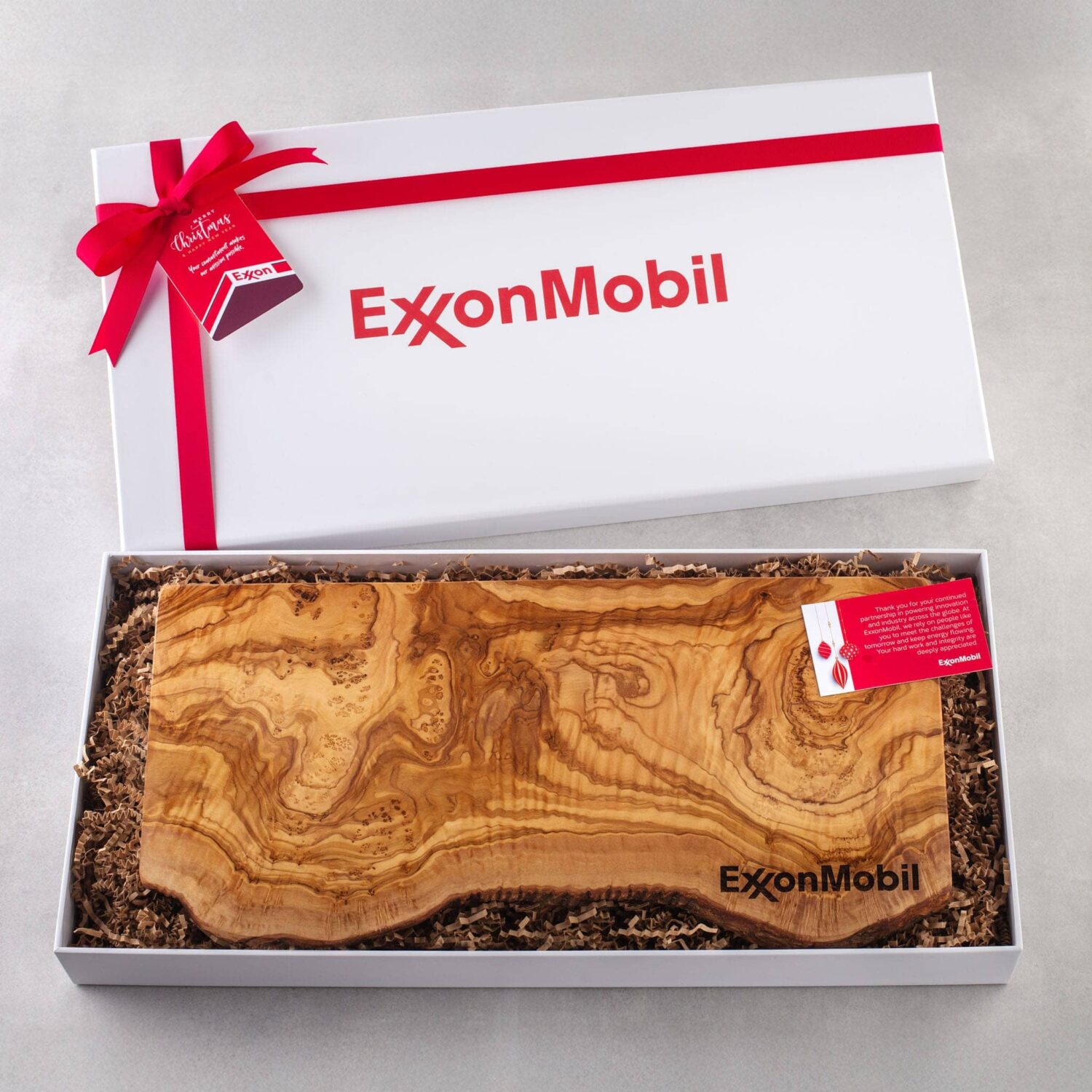 Corporate Cutting boards with custom boxes
