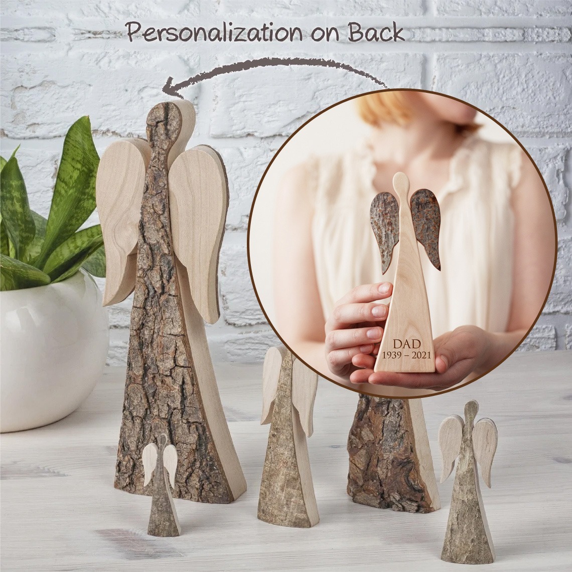 Personalized Guardian Angel Ornament