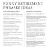 Funny Retirement Gift Engraved Cutting Board