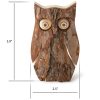 real wood owls