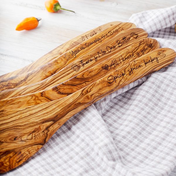 Personalized Wooden Spatulas