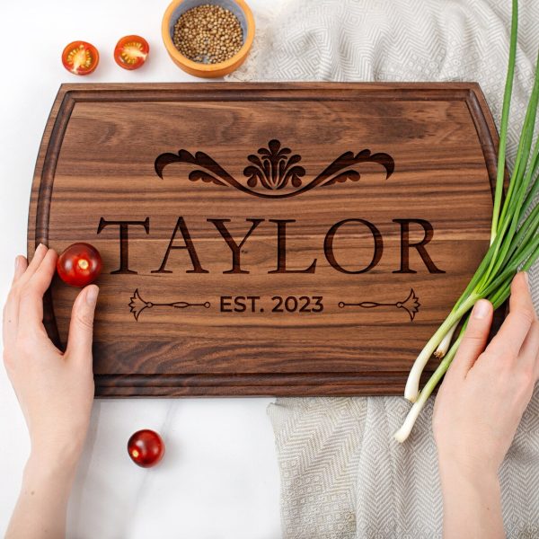 Custom wood gifts for celebrating years of marriage