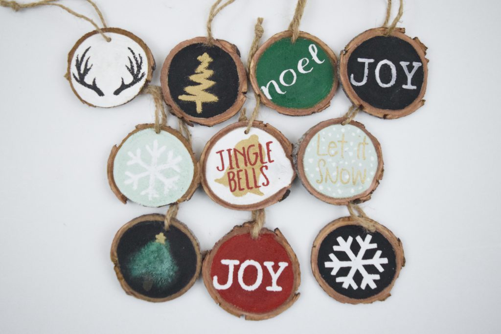 Wooden ornaments